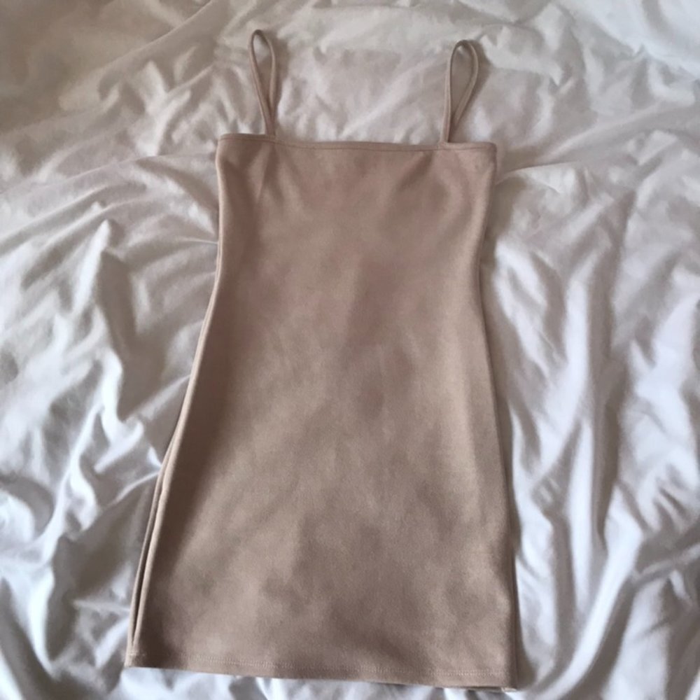 ♥️BRAND NEW TAUPE BODYCON DRESS♥️